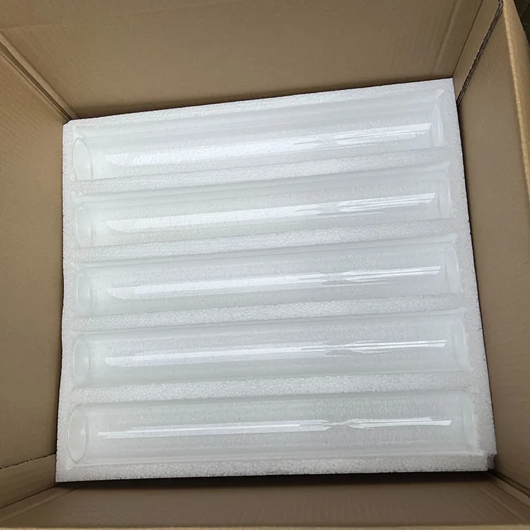 MH-TZ0518 Glass Cylinder Tube For Crystal Candelabra Decoration