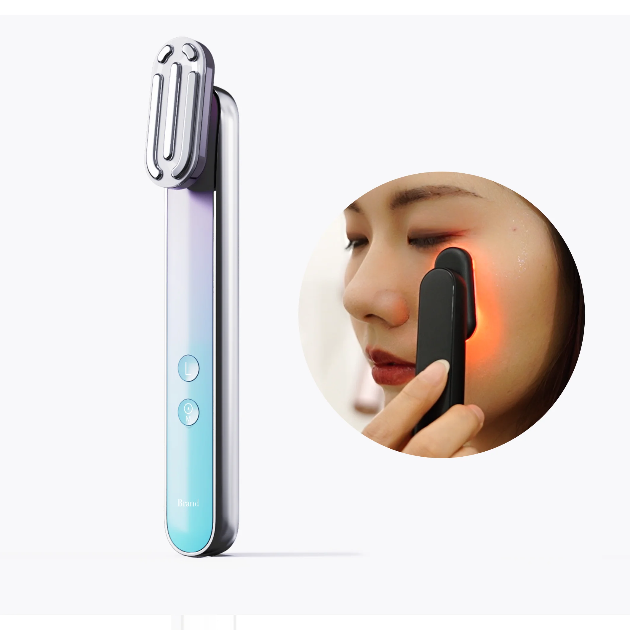 Luxury Advanced Skincare Wand Home Use For Face Lifting Anti-Aging Face And Neck Lifting Massager Ems Face Device