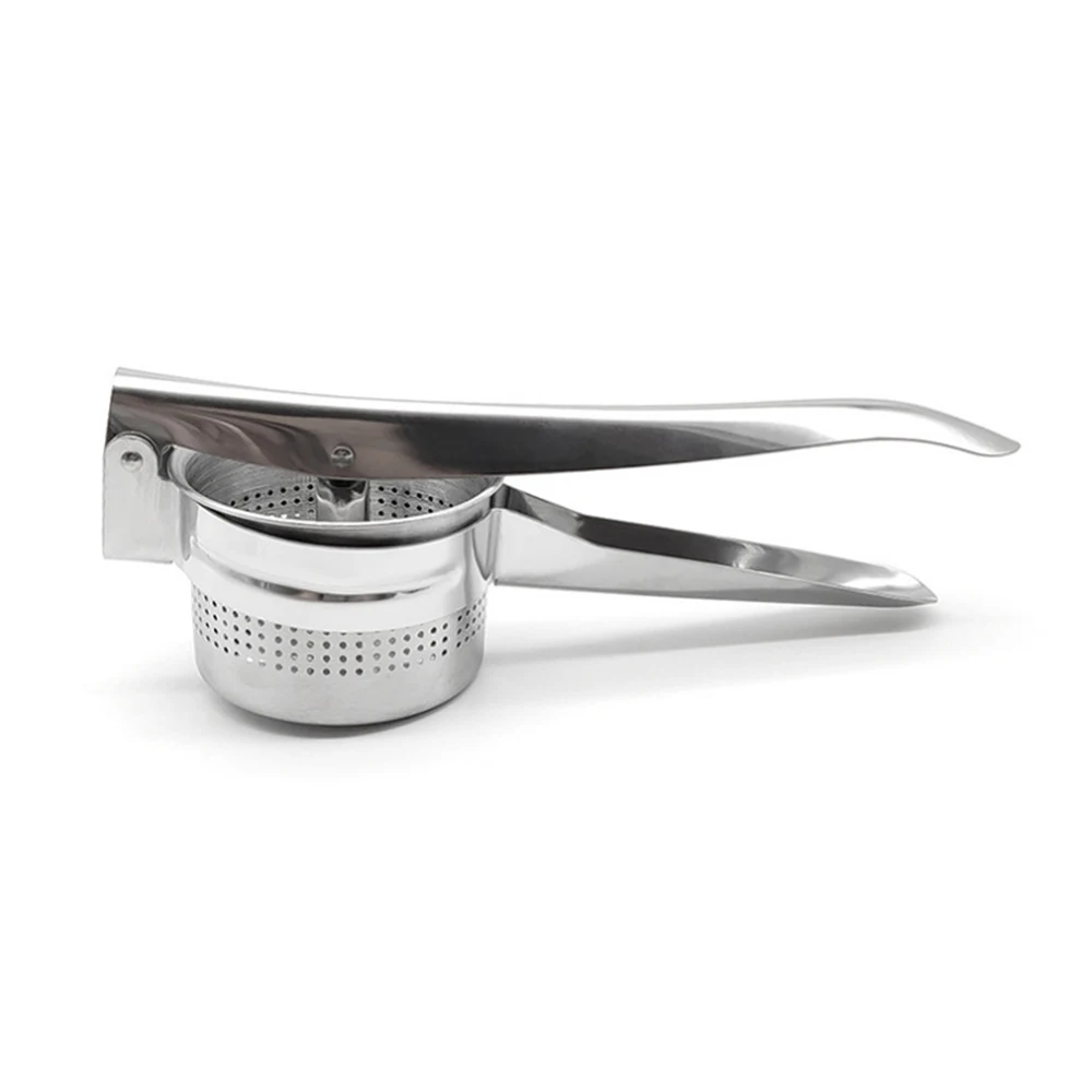 Newly Stainless Steel Potato Presser Lemon Lime Fruit Juice Press Multifunction Garlic Press