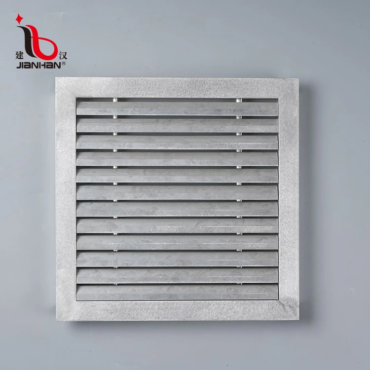 Decoration Square Air Vent Grille Waterproof Aluminium Ventilation Grilles Vent Tuyere Louver Grill