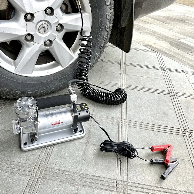Heavy Duty DC12V Metal Air Compressor for Tyre Inflation Portable to Carry 4WD Via ir Off-road Pump 4X4