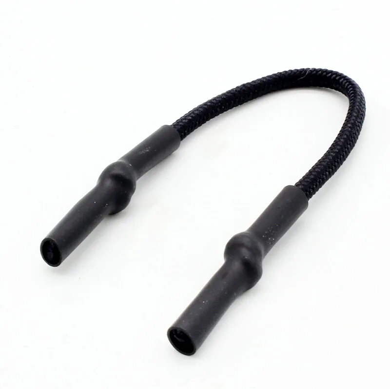 Durable New Arrival Zipper Slider Cord Zipper Puller with Heat Shrink Tube for Garments