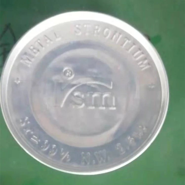 Strontium metal Sr 99%