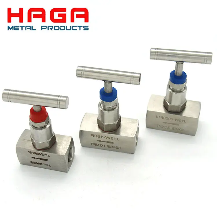 Wholesale Female Thread General Hydraulic Flow Control Valve Marine Instrument Stainless Steel 316 Needle Valve