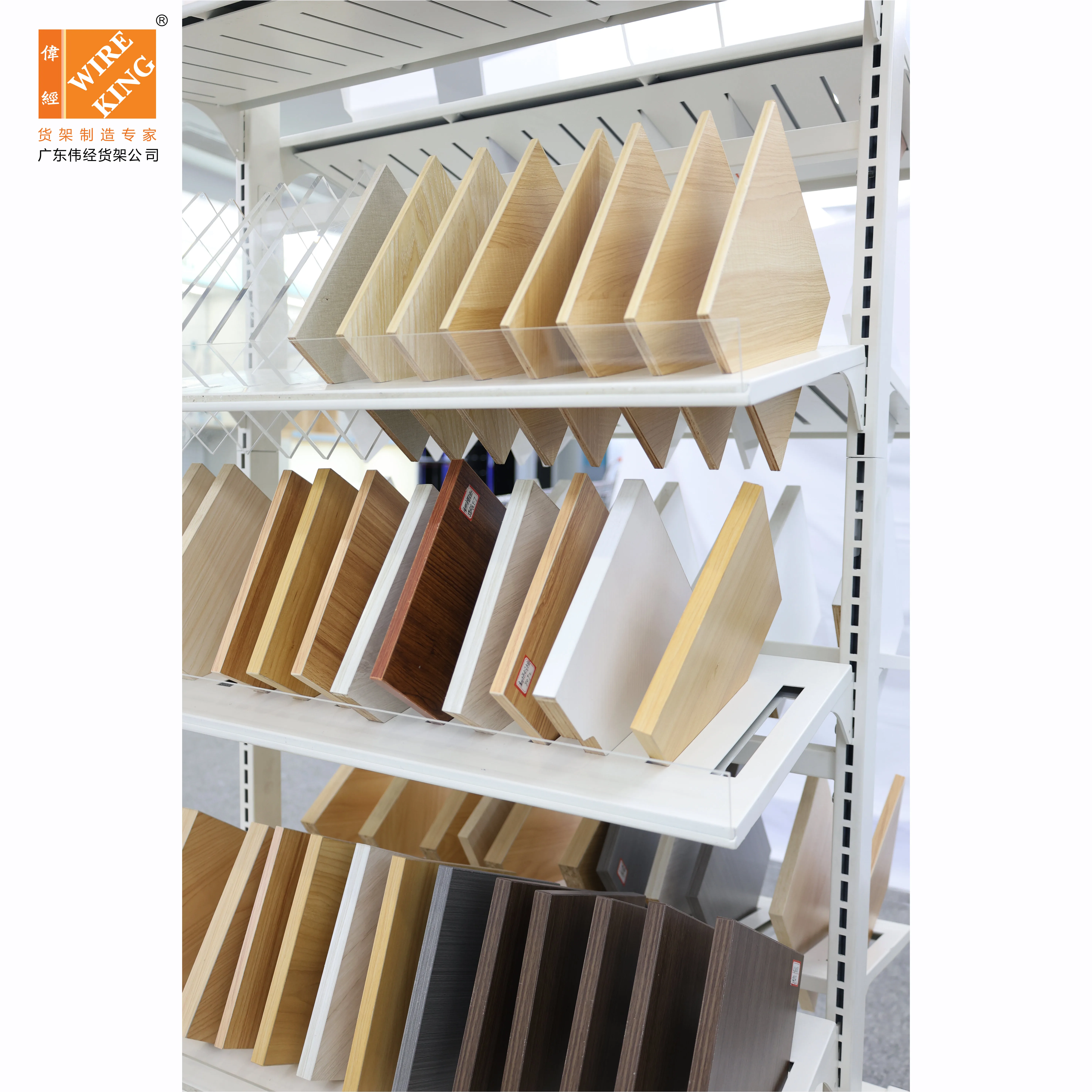 Sample Slate Tile Stone Boards Sample Display Shef  Movable Sample Color Palette Display Rack