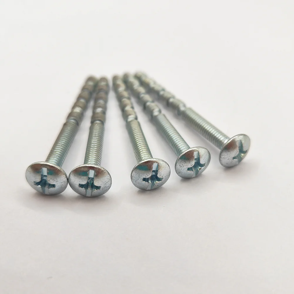 Wholesale M4 M5 M6 Phillips Pan Head Connecting Bamboo Shaped Screw For Door Handle