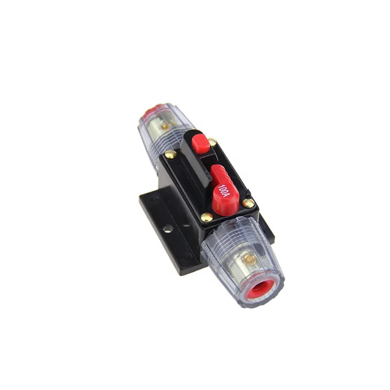 Waterproof Auto power cable Nickel plated fuse holder