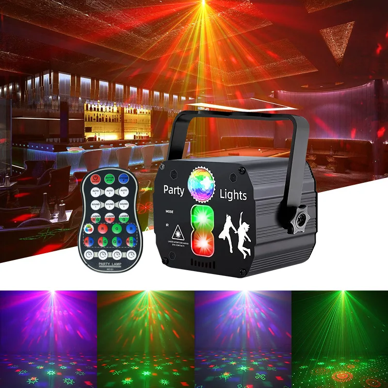 Rechargeable Laser Light Ktv Led Magic BallLighting Effect Small Stage Lights Projector