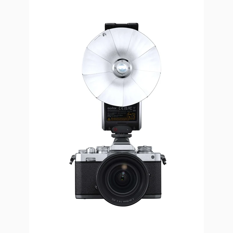 Godox Lux Senior 6000K Portable Retro On Camera Flash Light Video Studio Flash for Camera/Photo/Video Shooting