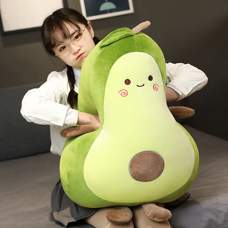 Kawaii авокадо плюшевая игрушка подушка кукла на заказ мягкий