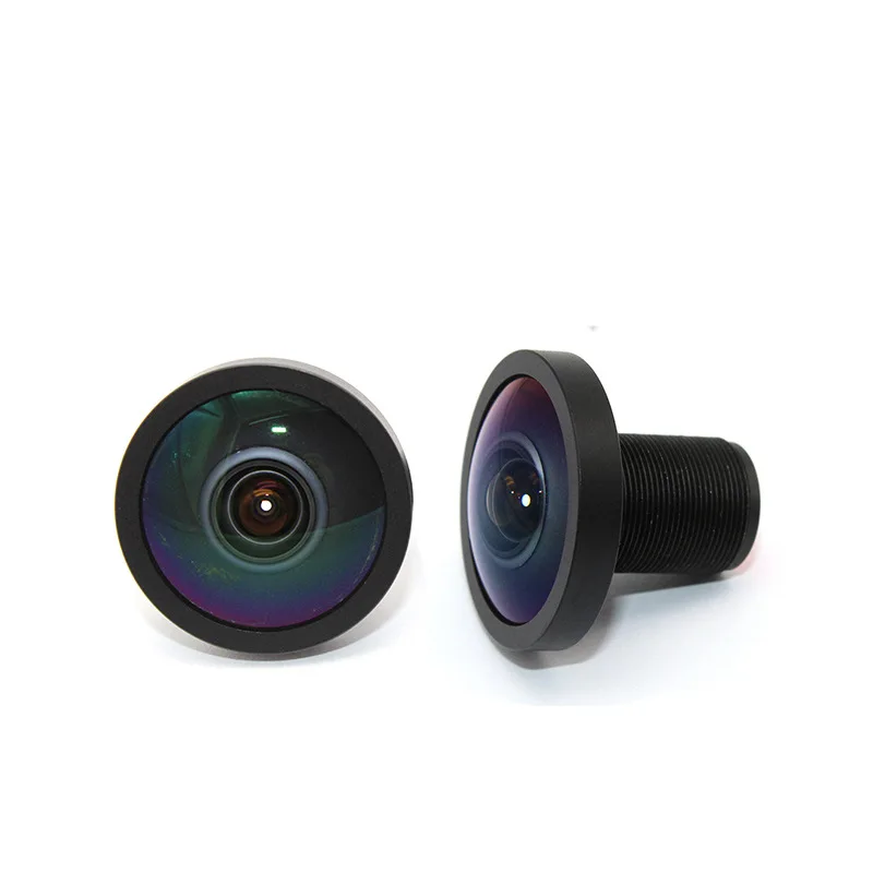 1/4 inch 1/3 inch cctv camera lens 5MP EFL 2.2mm M12 lens fov 190 degree fisheye lens for  camera 650nm 850nm 940nm IR VS3308