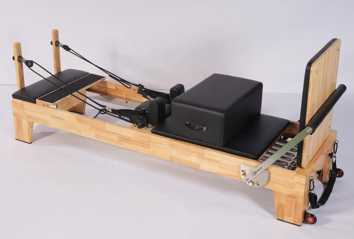 commercial/home oak wood with springs hot Selling lightweight pilates reformer equipment