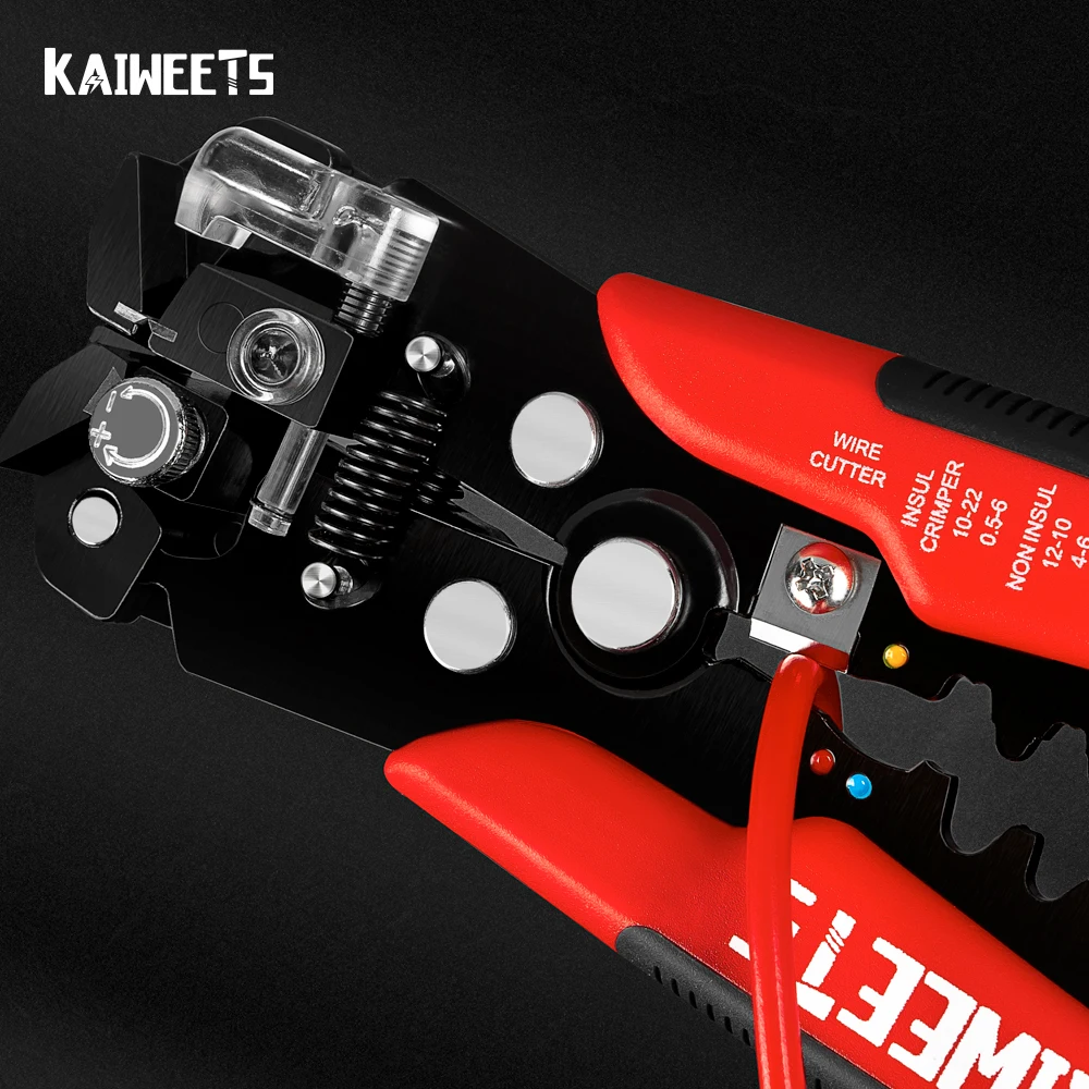 Kaiweets KWS-103 Многофункциональный Клещи для зачистки проводов электрика ленты Электрик