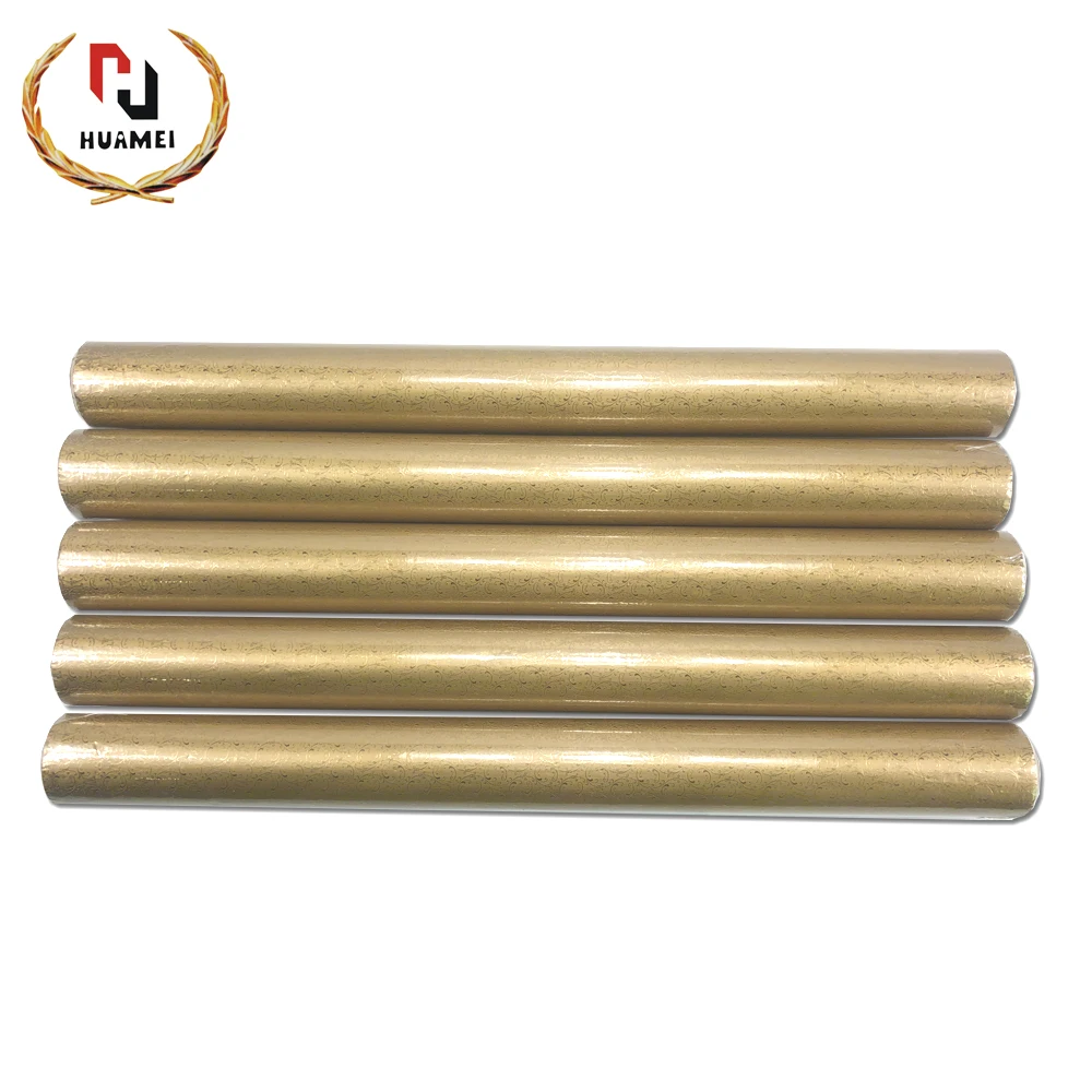 
Bronze Flower embossed aluminum foil paper chocolate paper candy aluminum foil / automatic wrapping paper for Christmas party 