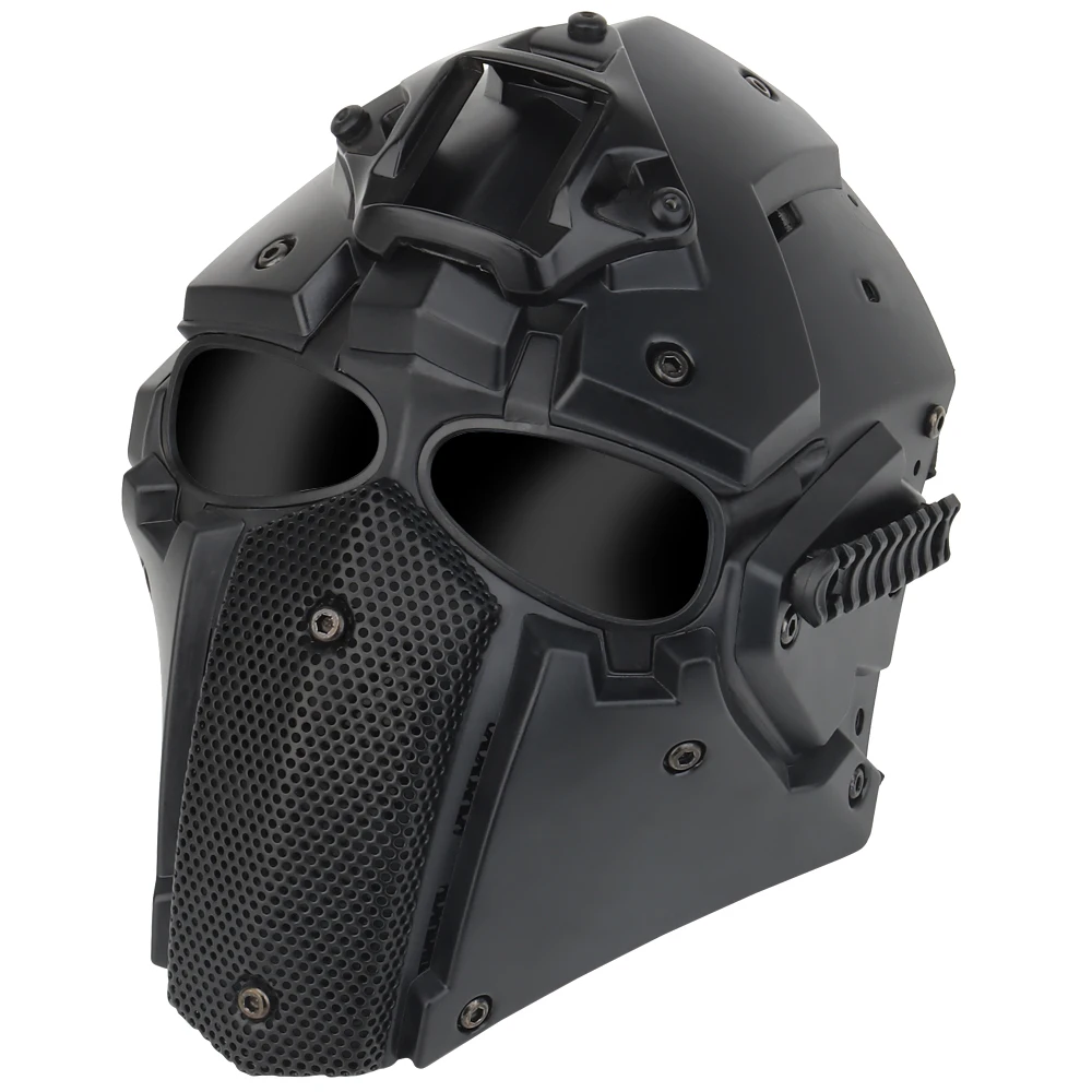  Wosport Breathable mesh Outdoor riding CS field equipment tactical helmet Paintball Airsoft Mask Light