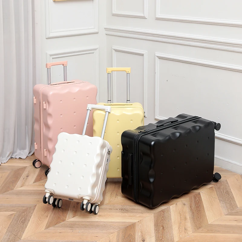 XinGan Factory Lagage Travel Bag Luggage With Cup Holder For Hand Drink Carry-ons Suitcase With USB Charger