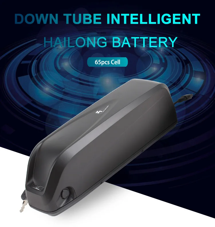 50W 350W 500W 750W 1000W Lithium E bike Battery with Safety Lock