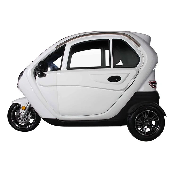 2020 EBU 1200w 55KM/H 3 Wheel Electric Car 2 Seats Electric Tricycle