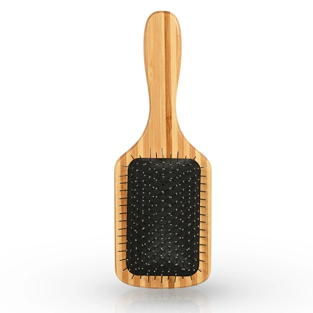 2020 Professional Wholesale Eco-Friendly Bamboo Hair Scalp Brush Air Cushion Magic Hair Brush Comb Hair Brushes Manufacturer