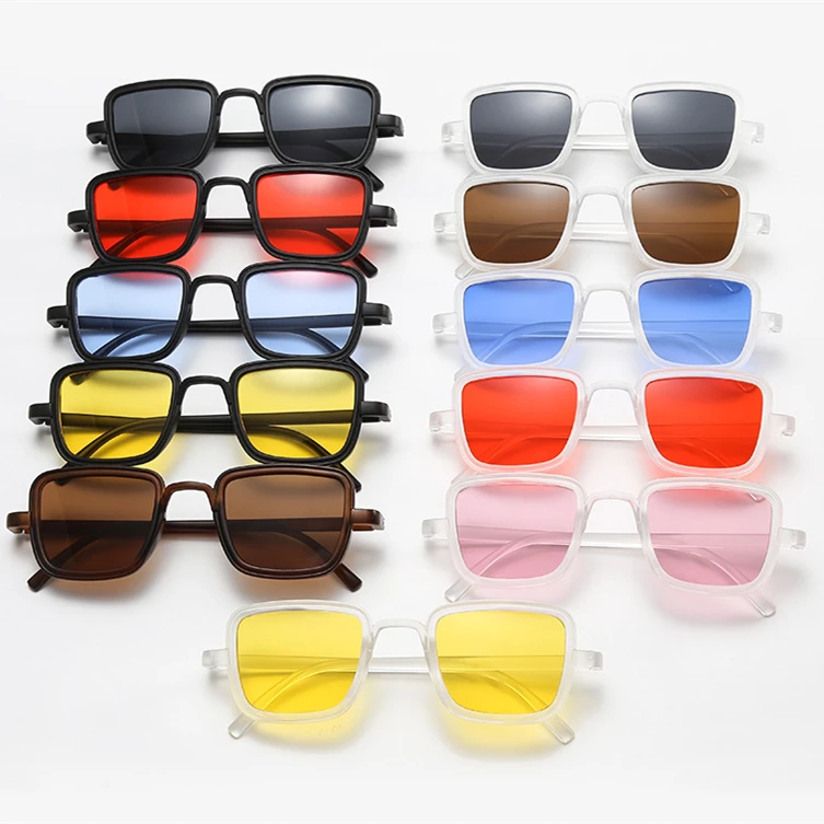 Explosive Wolverine  cross-border sunglasses plastic frame retro fashion men driving sunglasses