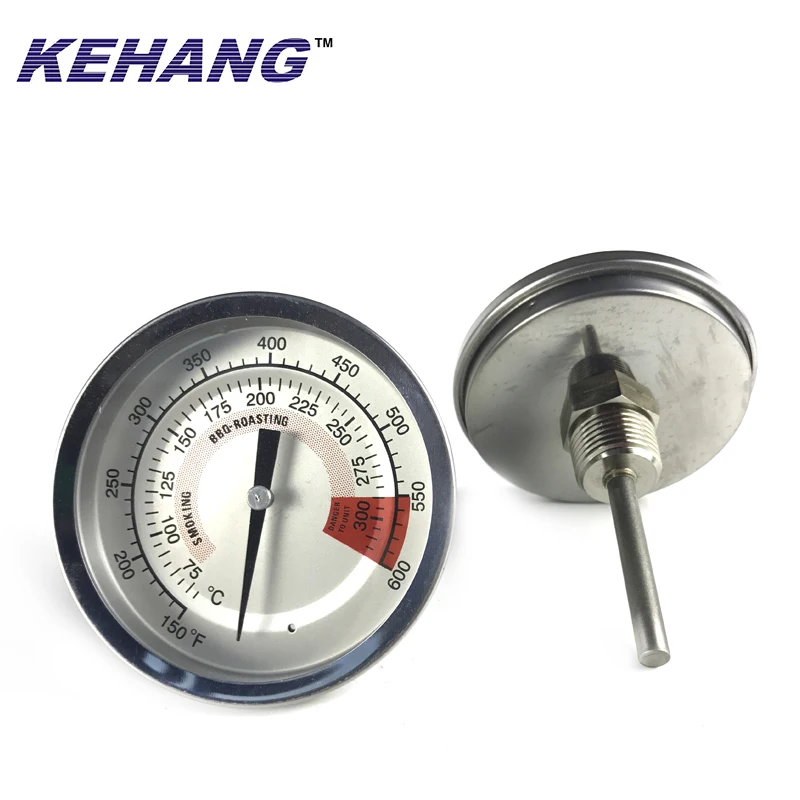Беспроводной биметаллический регулируемый термометр для барбекю гриля духовки Температурный датчик