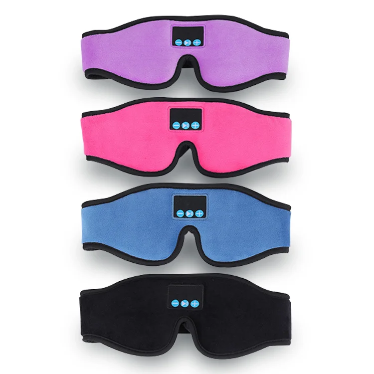 3d sleeping eye mask music Headband Sleep Headphones Wireless Sleeping Eye Mask for Side Sleepers