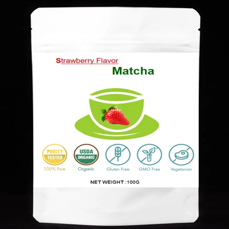 
Herbmosk Wholesale Supply Organic Flavored Matcha Tea Powder 