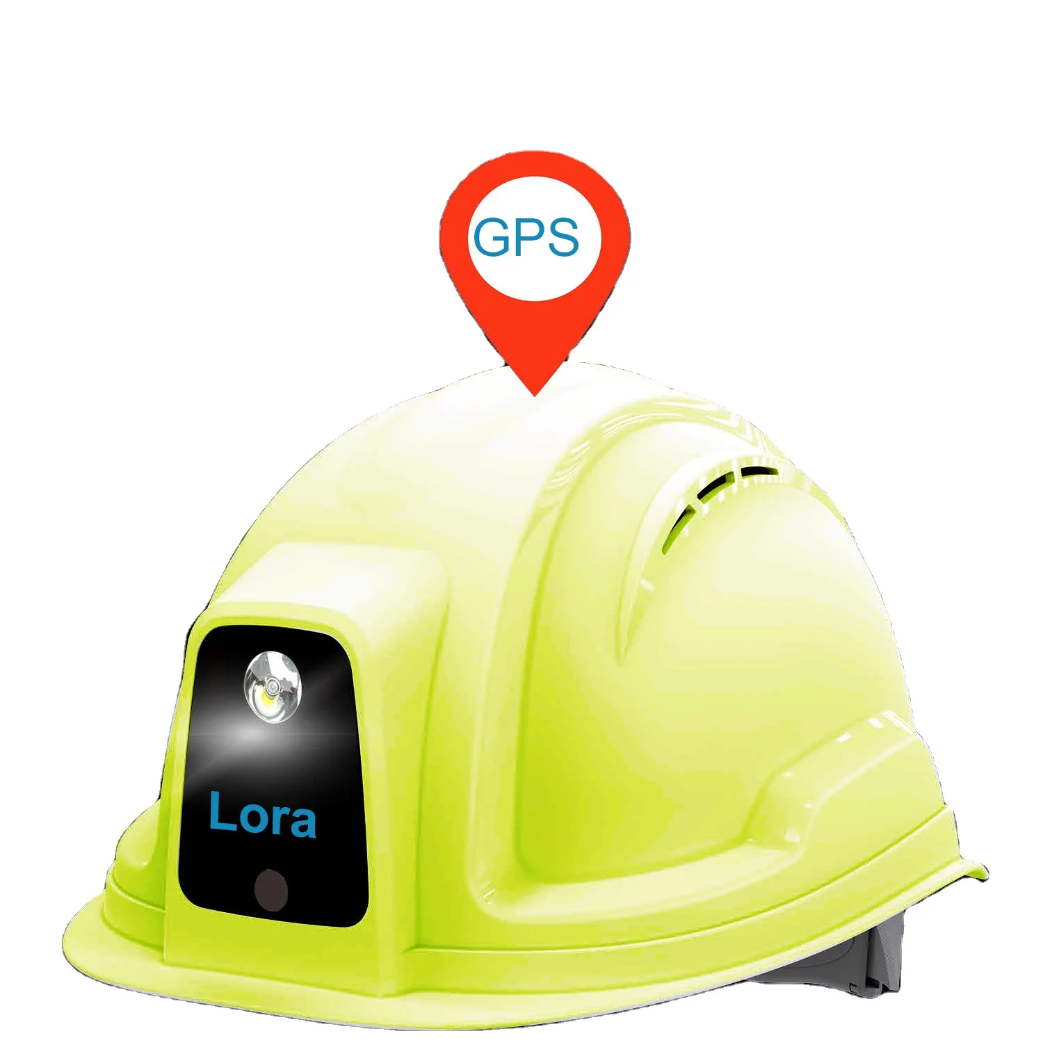 LoRaWAN устройства GNSS водонепроницаемый открытый строительный шлем безопасности
