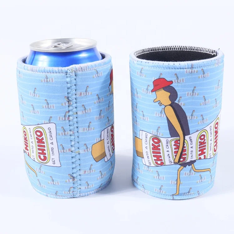 DIY Personalized customized Sublimation Koozy Blanks Custom Fashion Koozy Travel Neoprene Can Cooler With Logo Wholesale Oem