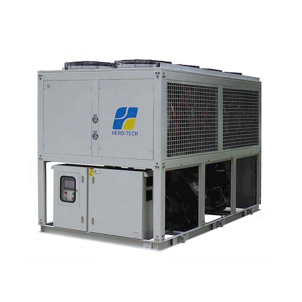 HERO-TECH chiller 170hp  air cooled screw chiller modular chiller