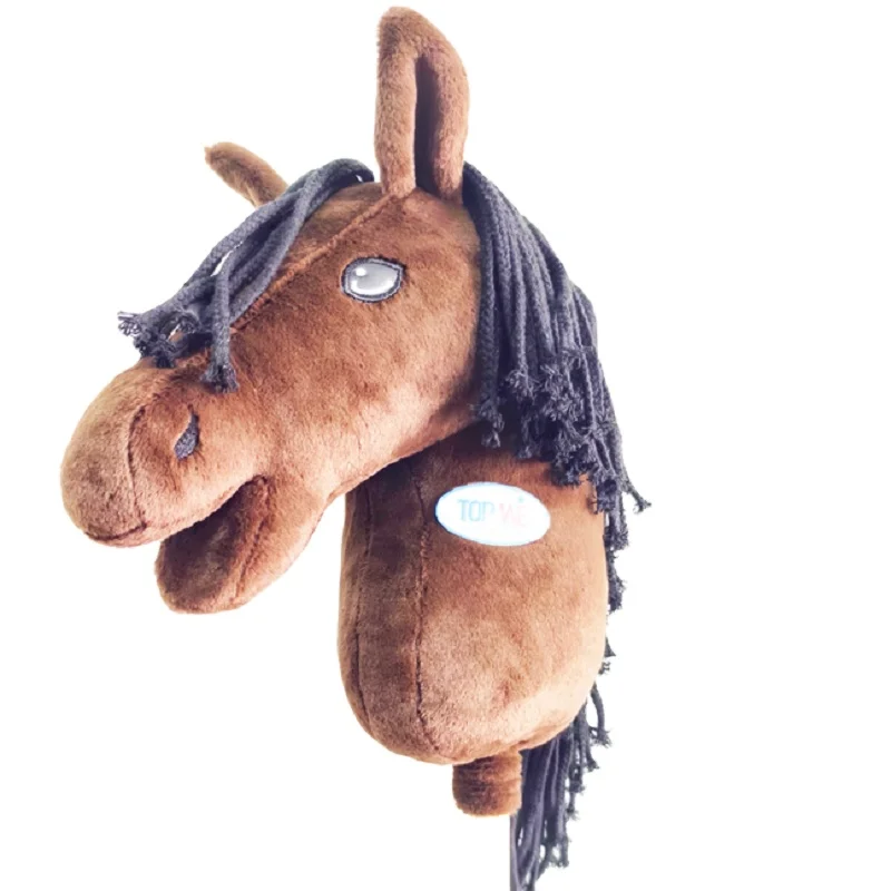 Factory New Design Customized High Quality Plush Hobby Horse Stick Horse Toy