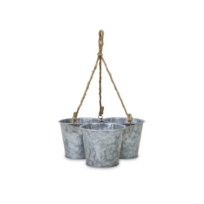Metal Hanging Planter Basket Handmade Plant Hanger Decorative Hanging Planter Pot Holder