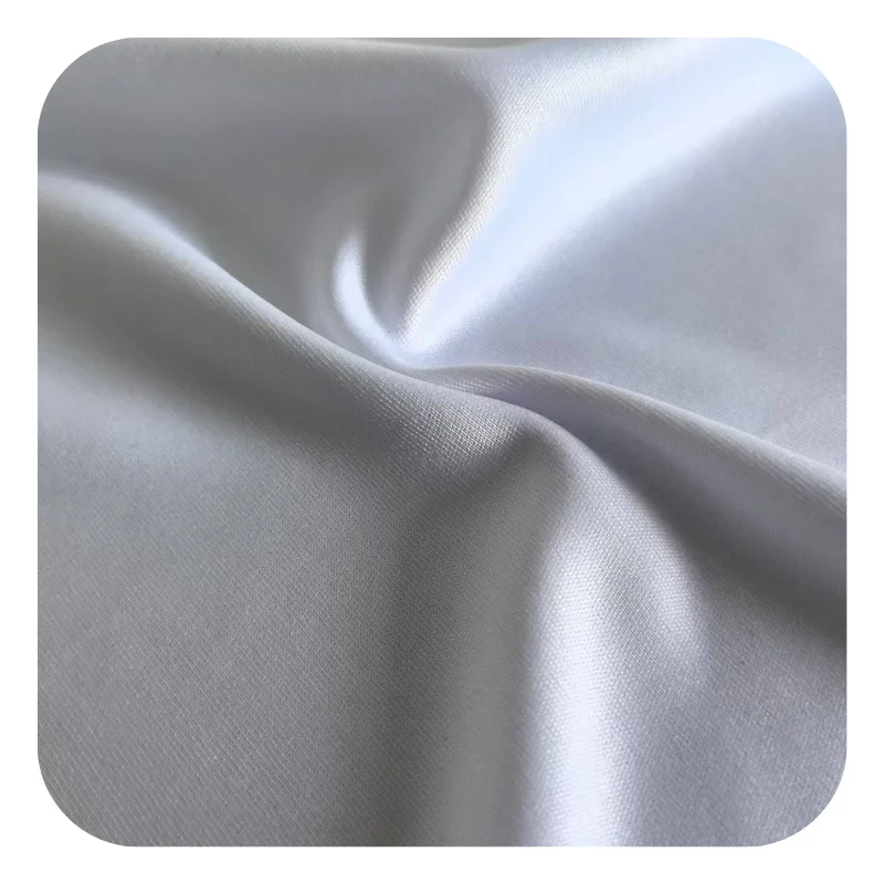 MY Knit Polyester Supplier 100%Polyester Interlock Fabric 75D/72F Interlock Plain Fabric For Sportswear and T-shirts
