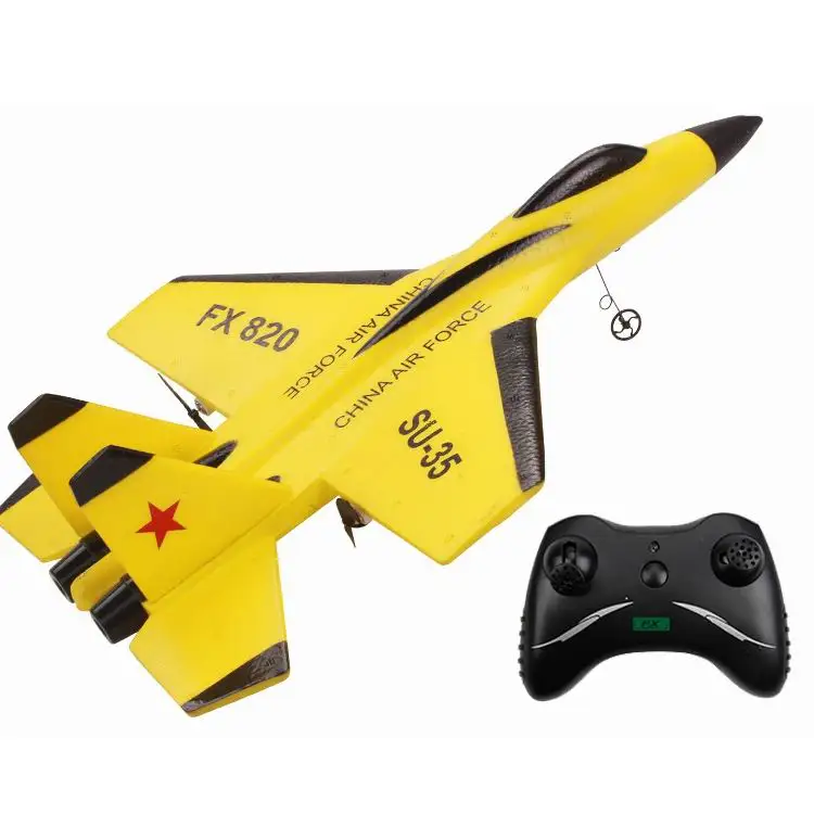 2.4g 2CH remote control rc glider plane outdoor airplane model toy for kids