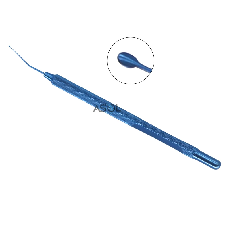Титановая офтальмологическая медицинская хирургия Gonio Spatula Iol Hook хирургические инструменты