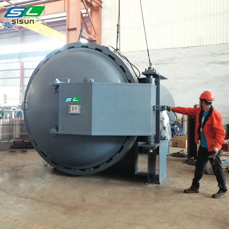 Aerospace ASME code High Pressure Industrial Autoclave touch Screen Composite Autoclave