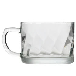 500ml Breakfast glass bowl Mugs Oat cup borosilicate glass