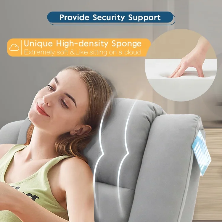 JKY Furniture micro Fabric Power Electric Recliner Sofa Chair Reclinable With Massage Function And Heat Function For Living Room