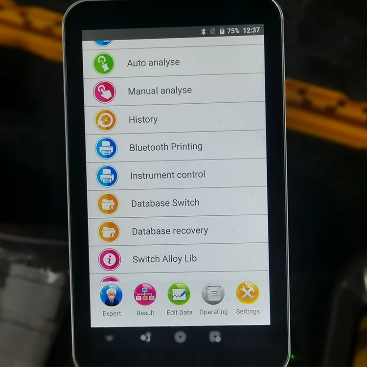 XRF 7000 Mineral analyzer Handheld SDD xrf Metal Analyzer Price