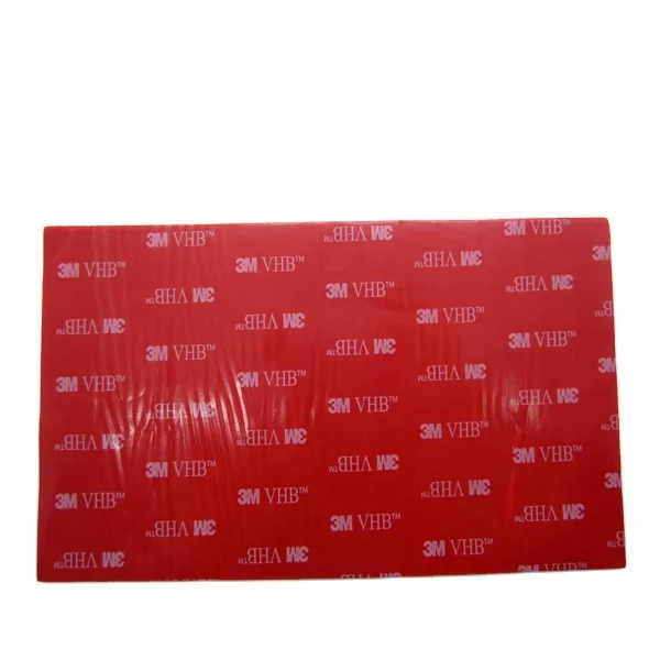 Custom Die Cut to Any Shape Sealing PET Film Double Sided Adhesive Nano Tape 3m VHB Acrylic Foam Tape