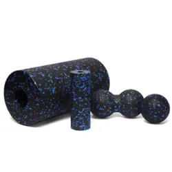 massage yoga foam roller blackroll hallow custom logo blue fitness epp foam yoga muscle massage rollers balance