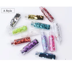 Nail Art Rhinestones Beads Sequins Glitter Powder Manicure Decoral Tips Polish Nail Stickers Mixed Design