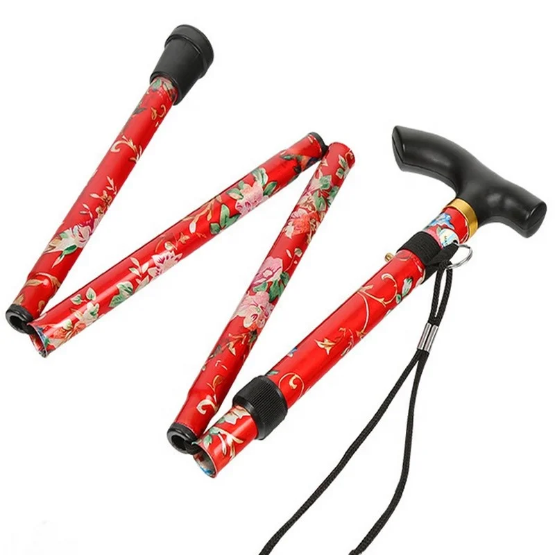 
Rubber for Walking Sticks Blind Walking Stick Folding Old Man Walking Stick 