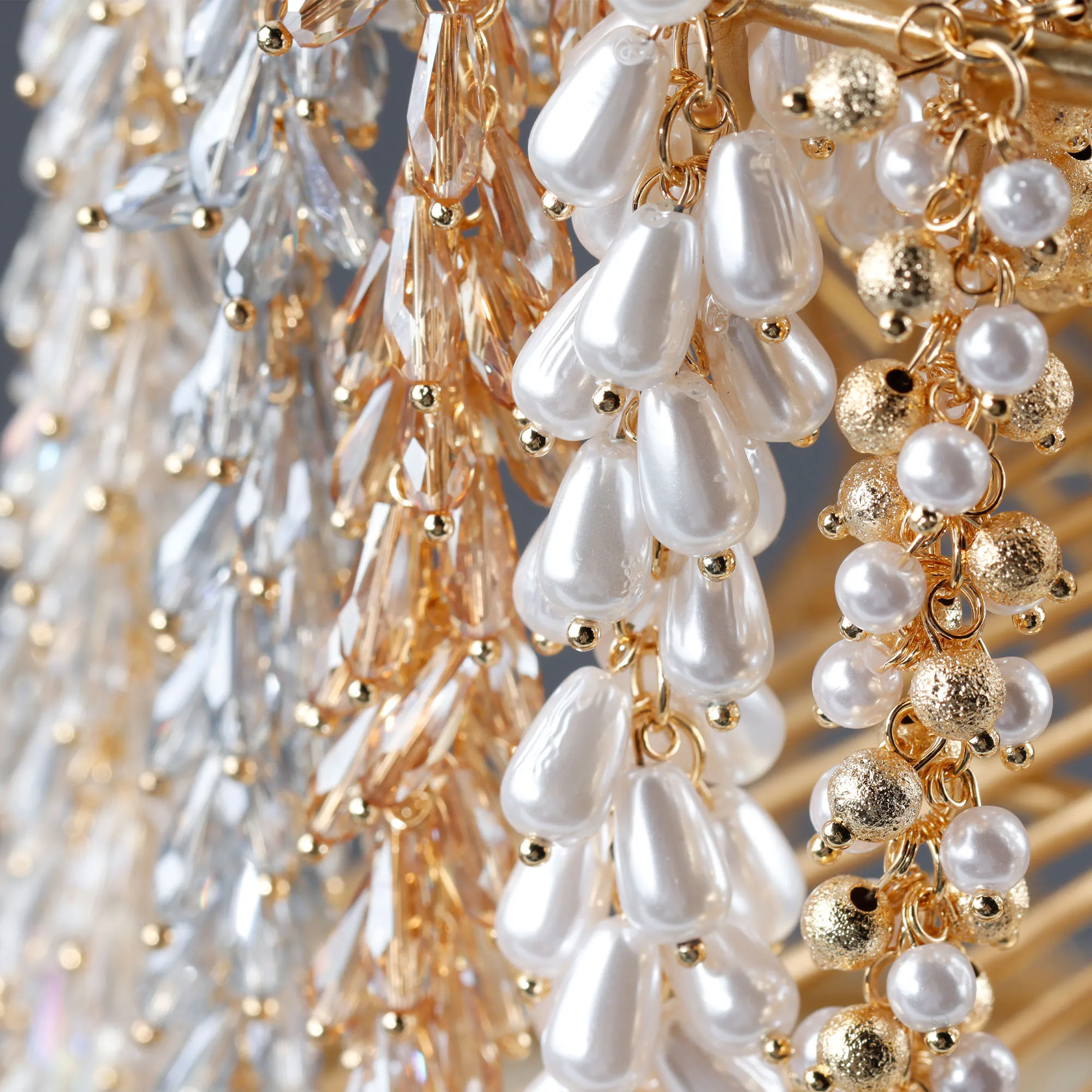 Crystal Plastic Pearl Chain Diy Earring Bracelet Necklace Chain Women Jewelry Making Accessories C212