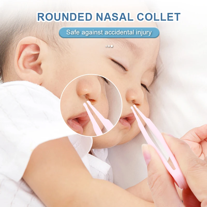 Best Selling Customized Printed Logo 6-in-1 Baby Nail Care Tools Set Include Infant Scissor Clipper Travel Manicure Kits With Pl