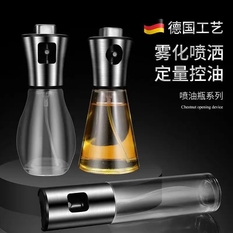 Refillable Food Grade Oil Vinegar Spritzer Spray Kitchen Tool Olive Oil Sprayer Mister Olive Oil Spray Bottle