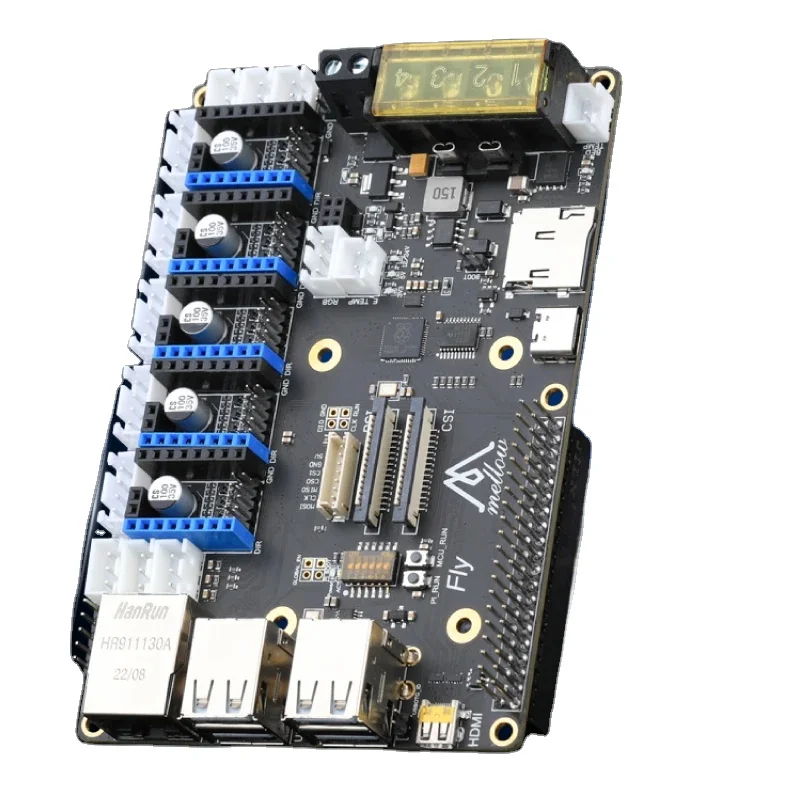 Mellow FLY Puppet Board Rp2040 5 оси с прошивкой Klipper для 3D-принтера CM4 / FLY/ Raspberry Pi