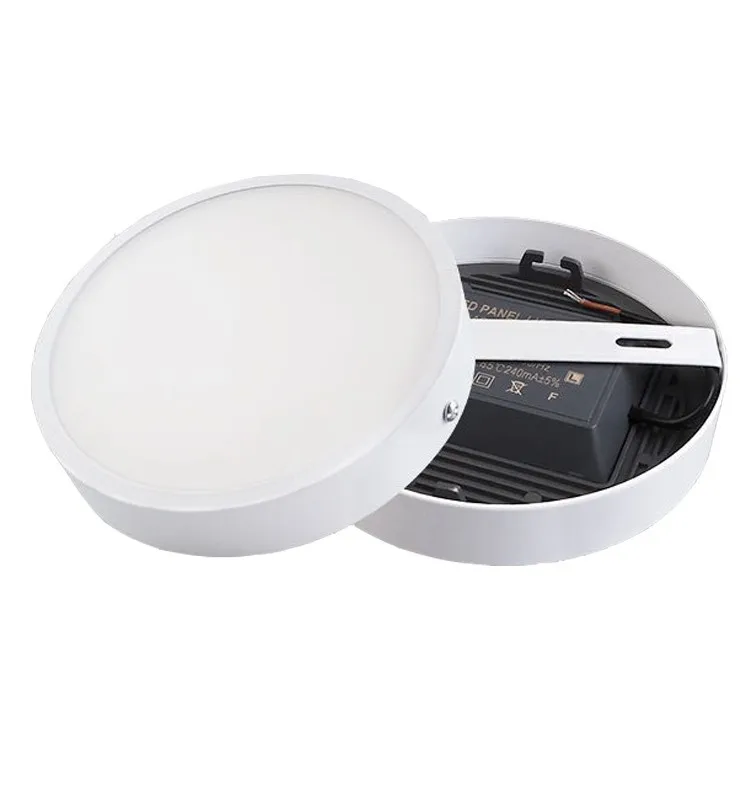 2023 High Power 18W 24W Aluminum Ceiling led panel light  LED Downlight for Restaurants 18w round square LED Panel Light
