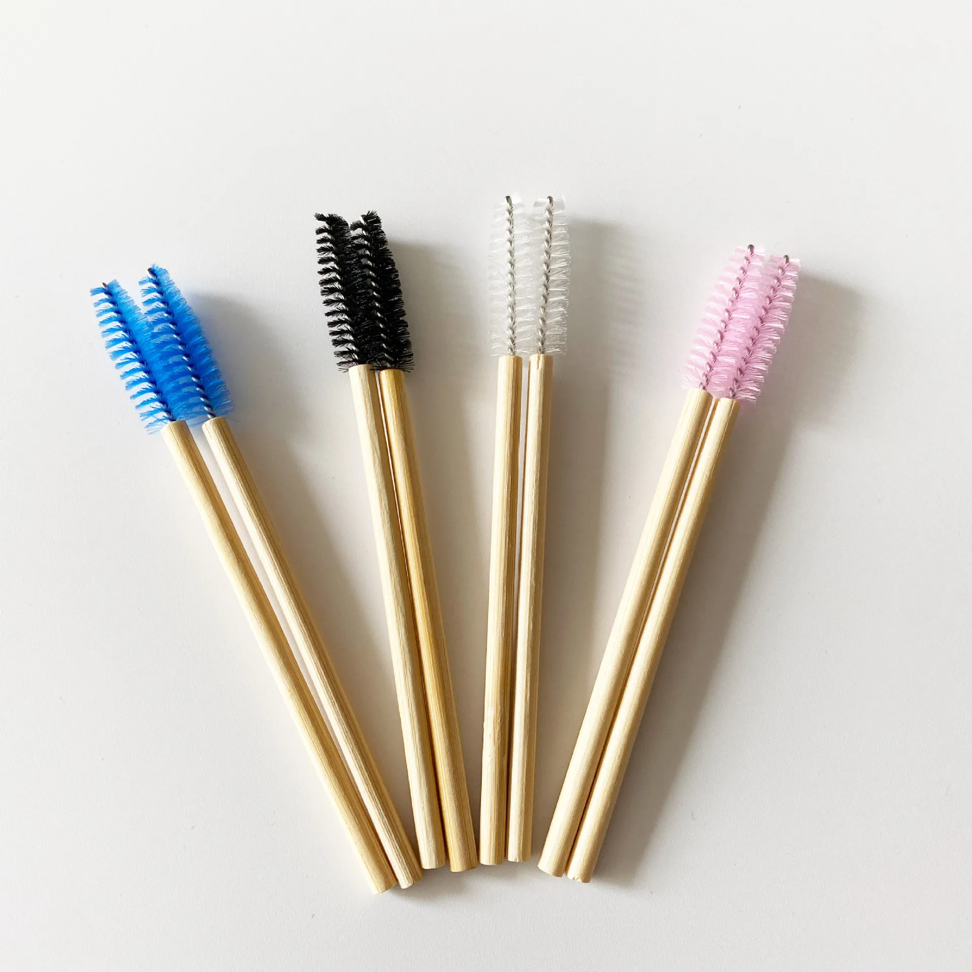 
eyelash brush bamboo biological bamboo handle eyelash brush 