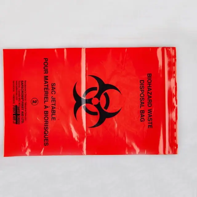 Оптовая продажа пластиковые пакеты на молнии для биоаварийной защиты полиэтиленовые транспортировки